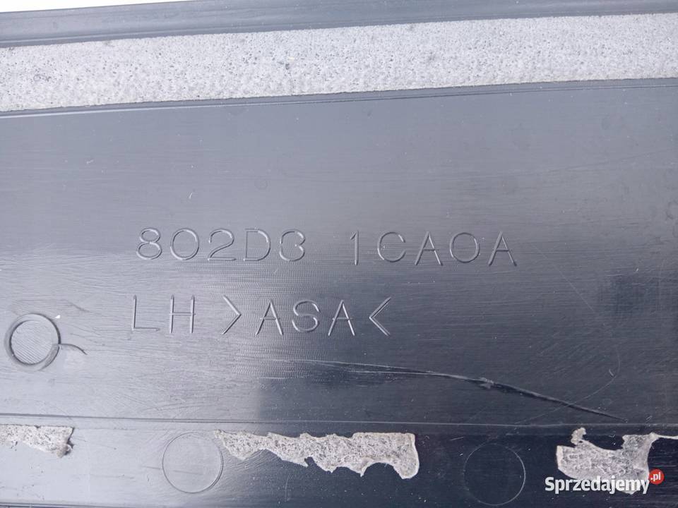 LISTWA OSŁONA DRZWI LEWA PRZÓD INFINITI QX70 Nowy Tomyśl