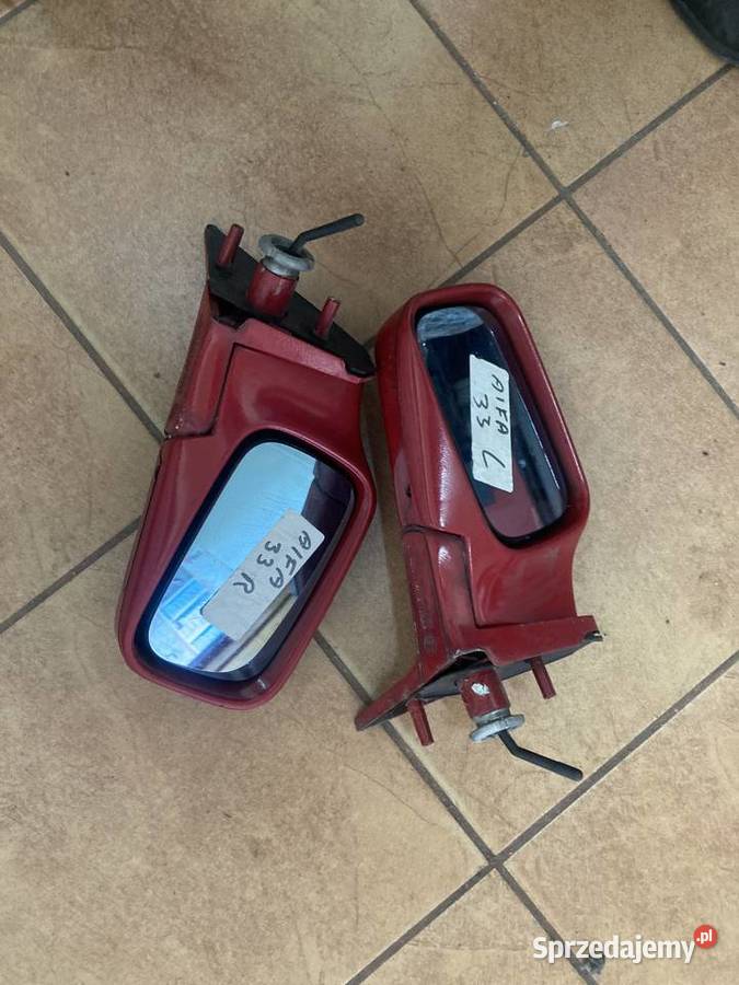 LUSTERKO PRAWE lewe ALFA ROMEO 33 Rakoniewice
