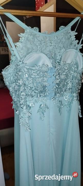 Sukienka gipura długi tren Sulmierzyce