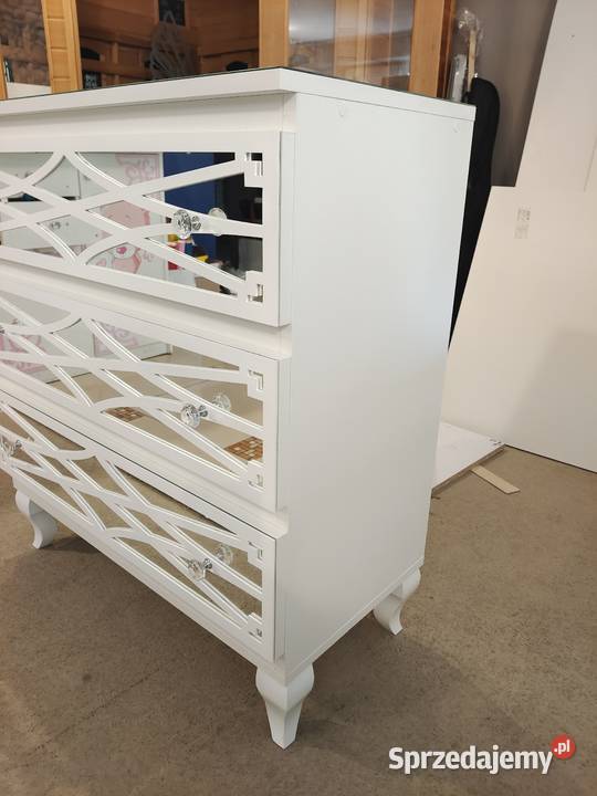 Komoda 70 Glamour lustra ornamenty gałki Nowy Sącz