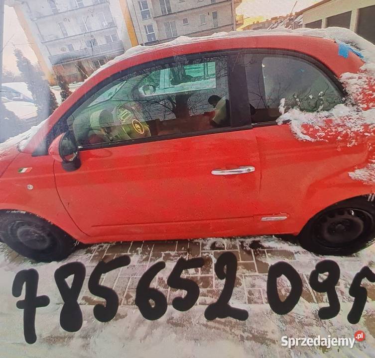 Sprzedam zderzak fiat 500 lift sport 250 pln Radomsko sprzedam