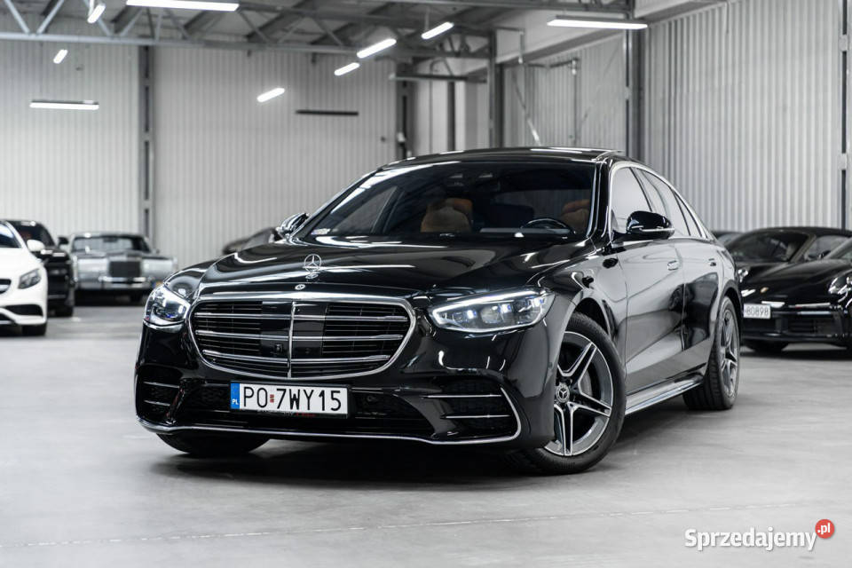 Mercedes S 580 26 Gwarancja Monitory skrętna oś Węgrzce sprzedam