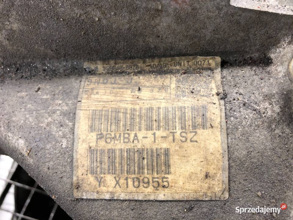 SKRZYNIA BIEGÓW MITSUBISHI LANCER VIII P6MBA 18