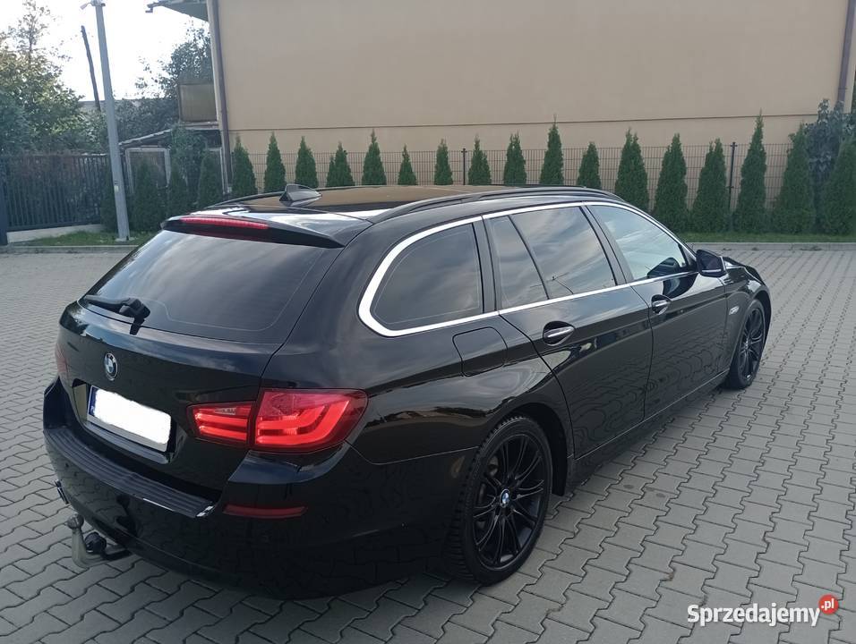 BMW 5 F11 30 Diesel Kombi Czarna Zadbana Manual Wilamowice sprzedam