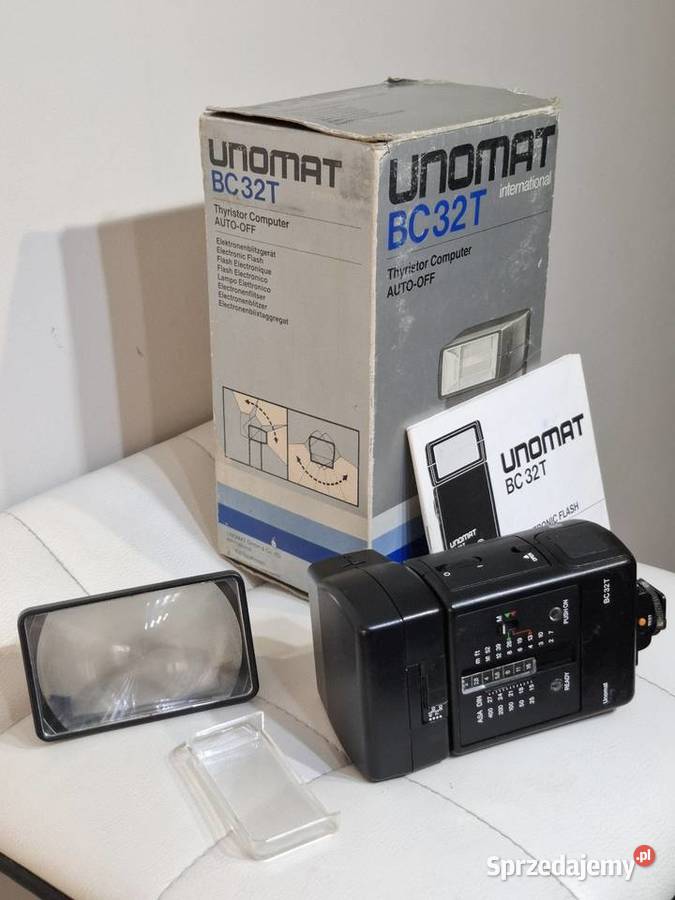 Lampa błyskowa Unomat do aparatu fotograficznego Aparaty Kraków sprzedam