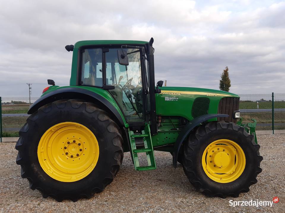 John Deere 6920S tuz 2006 John Deere Koźmin Wielkopolski sprzedam