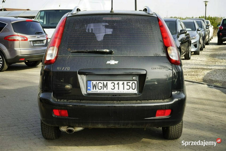 Chevrolet Rezzo 20 benzynagaz Klima alu 122