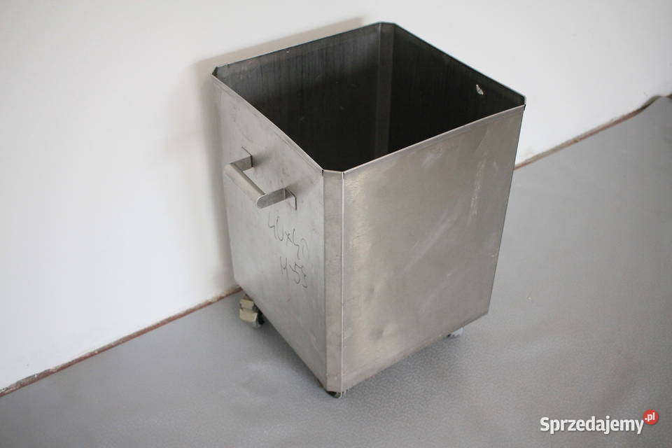 Kosz na odpadkizlewki gastronomiczny na kółkach Pszczyna sprzedam