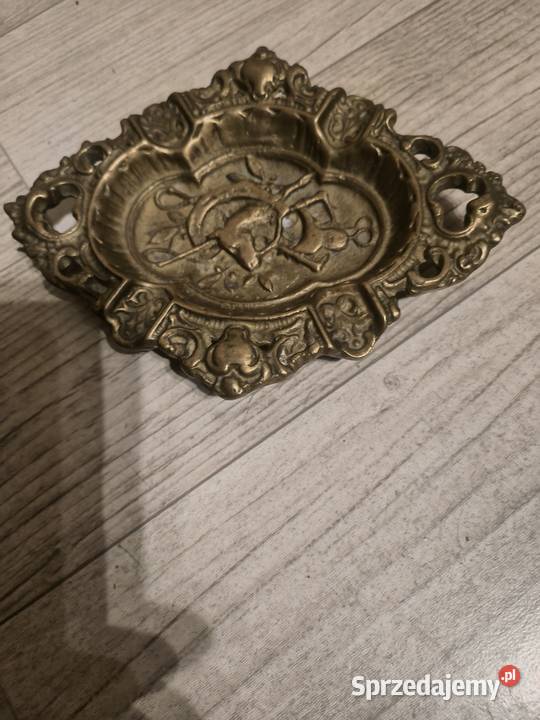 Świecznik zegar popielniczka Myślenice