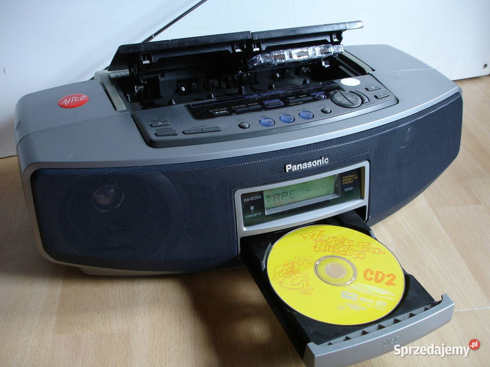 Radiomagnetofon PANASONIC RXED55 Zielona Góra