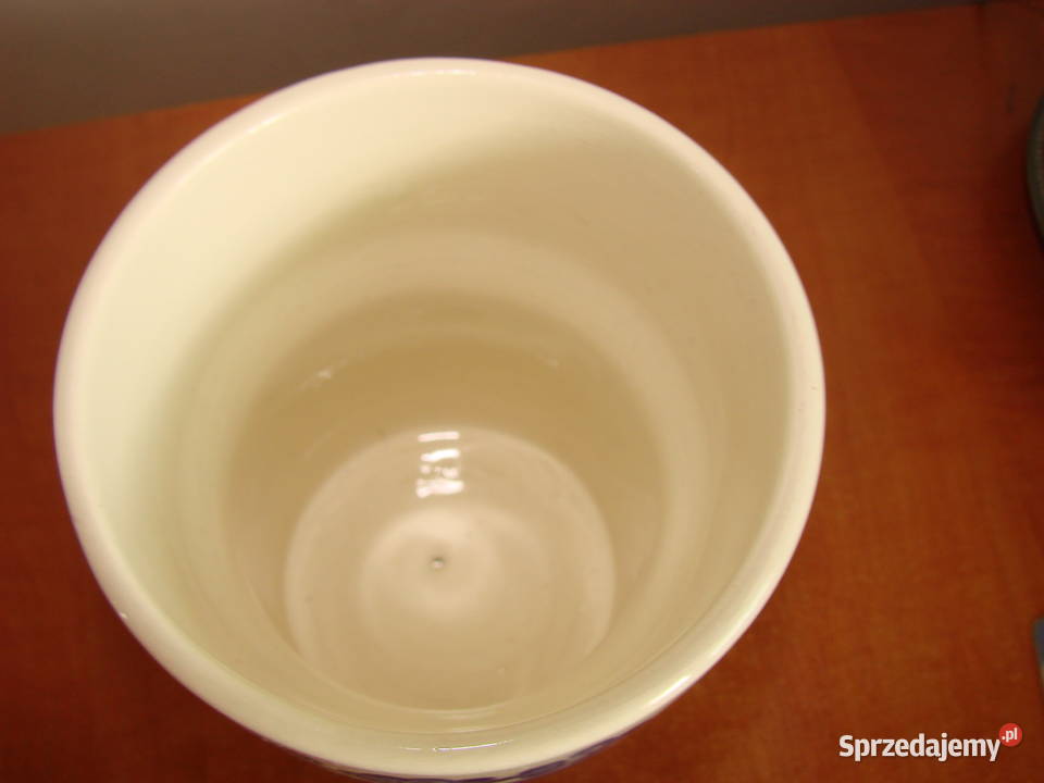 Włocławek fajansowy pojemnik Pruszcz Gdański