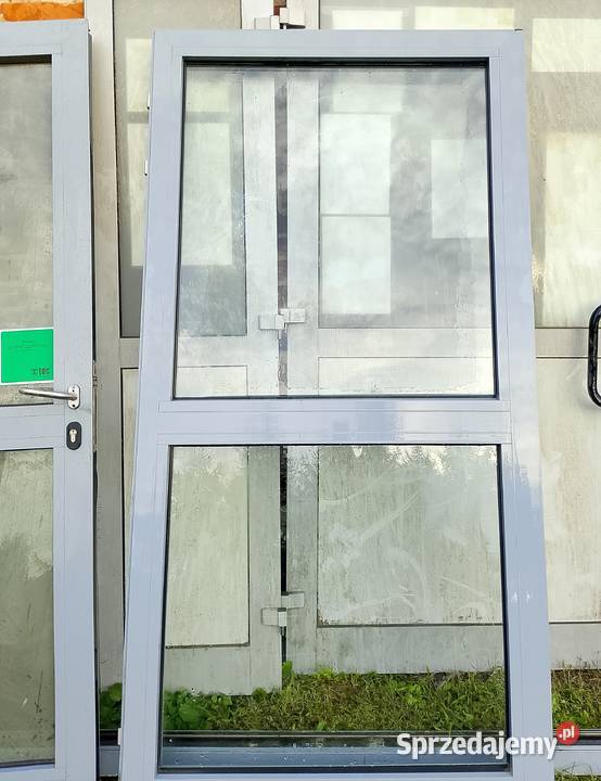 Duże drzwi aluminiowe przeciwpożarowe przegroda podkarpackie