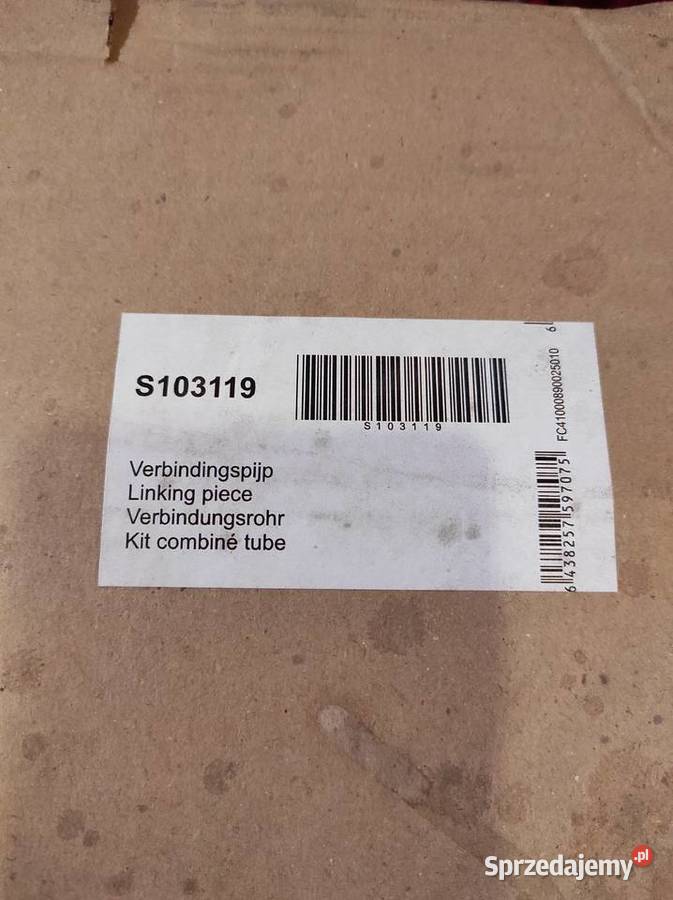 Połączenie rurowe Remeha De Dietrich S103119 Liszkowice sprzedam