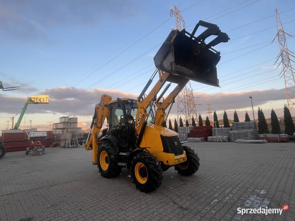 Koparko Ładowarka JCB 3CX 2018 wajchy cat terex nie Ślesin sprzedam