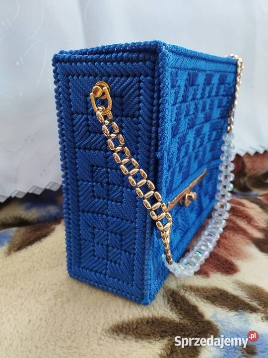 Torebka ze sznurka Zajączkówko