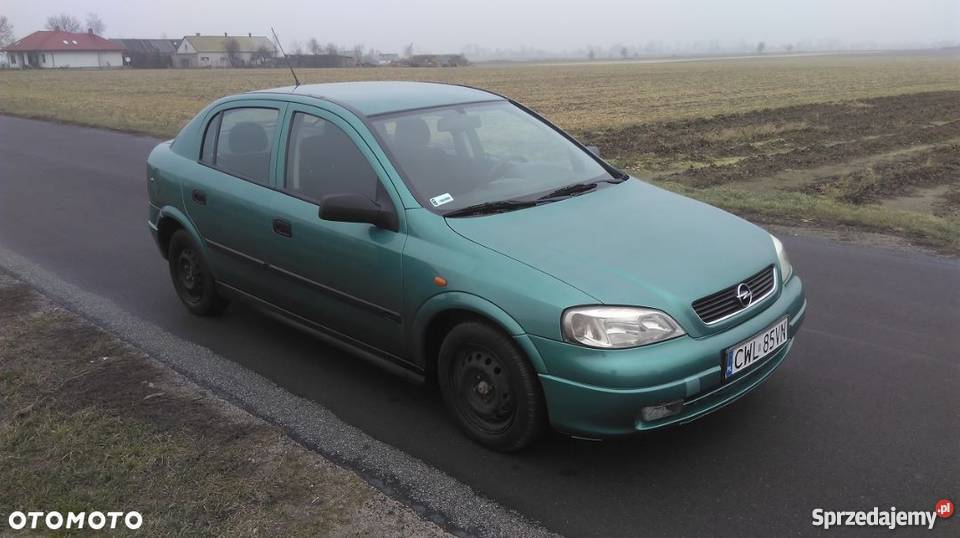 OPEL ASTRA II 17 diesel z 1998 roku z klimą itd Brześć Kujawski