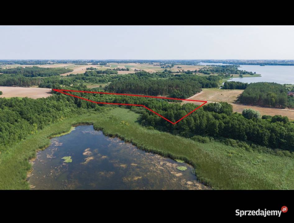 Działka jeziorem 92zł/m2 łódzkie Łódź