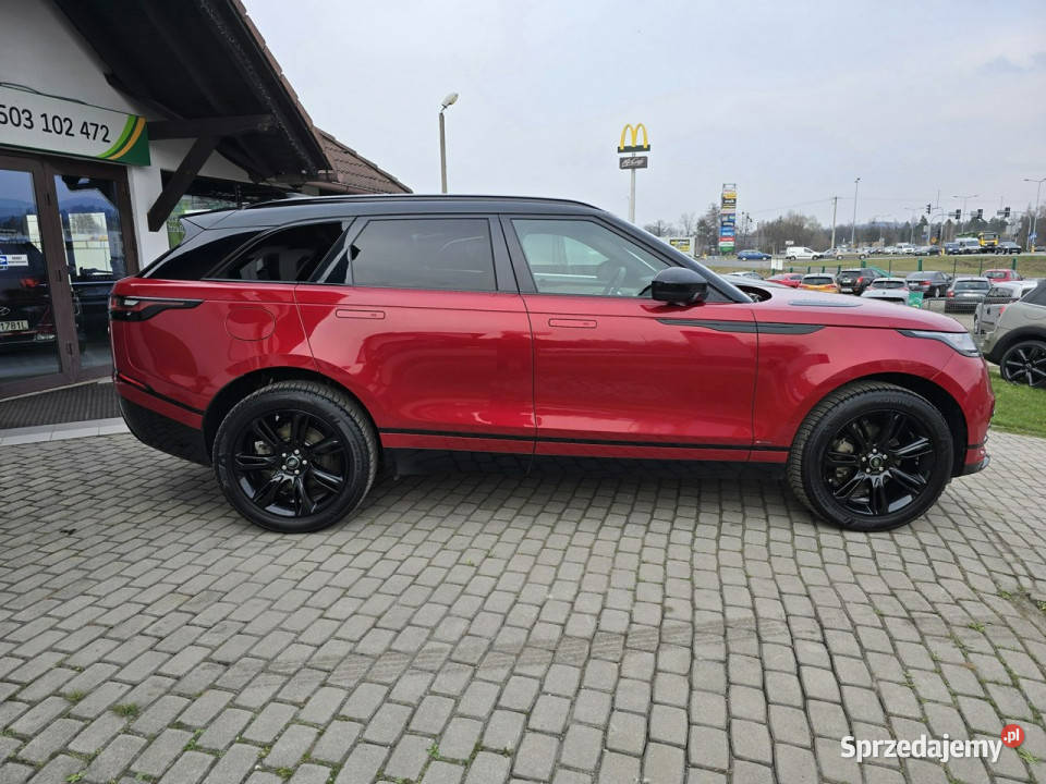 Land Rover Range Rover VELAR R DYNAMICS pełna czerwony Ustroń