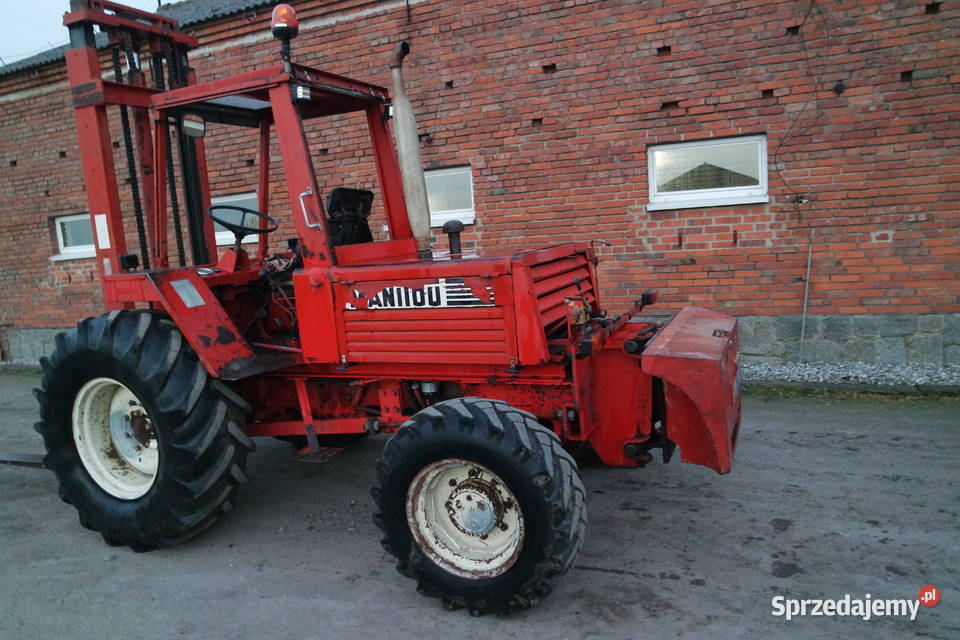 wozek widlowy manitou Wózki widłowe