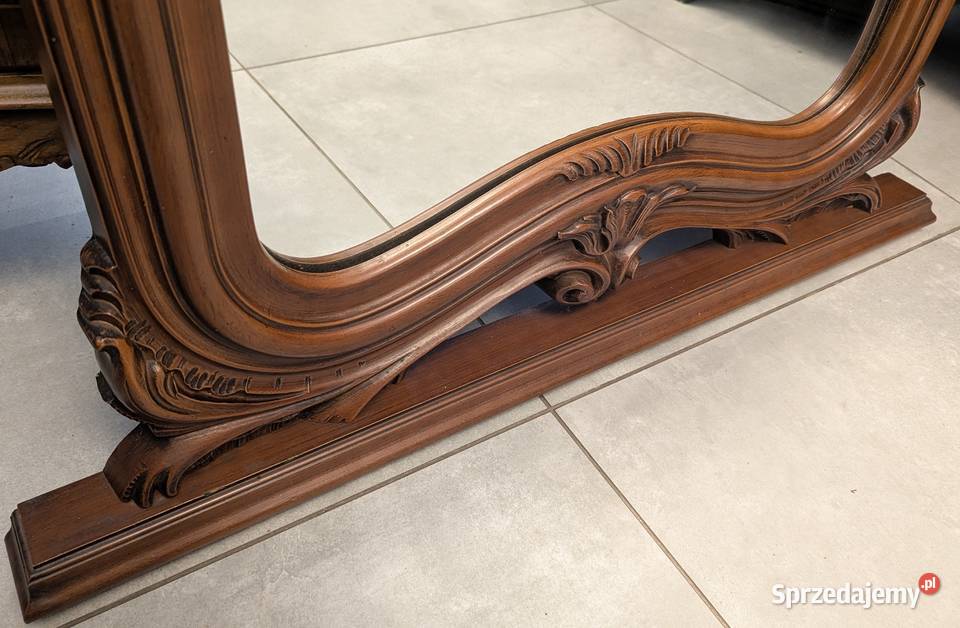 Piękne włoskie lustro orzech sklep Dąbrowa Dąbrowa Górnicza