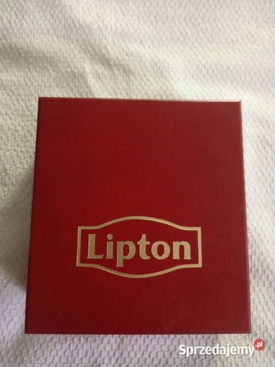 Skrzyneczka na herbatę LIPTON drewno egzotyczne Gdańsk