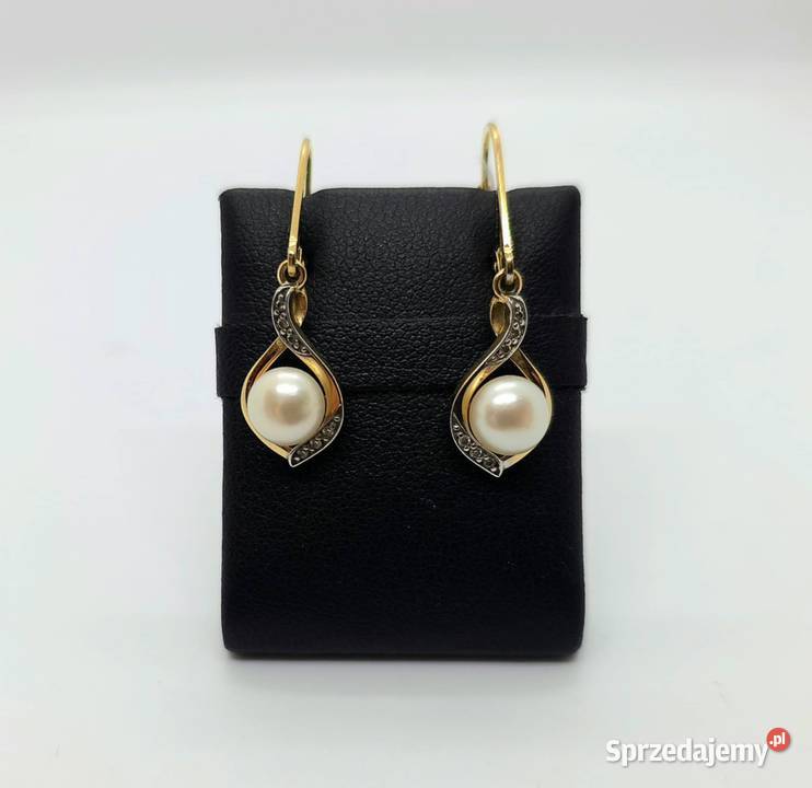 Złote kolczyki próby 333 230g Elbląg