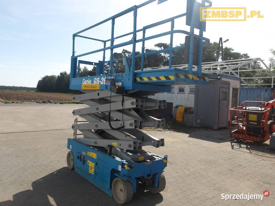 Podnośnik nożycowy zwyżka 10 m Genie GS2632 Pleszew