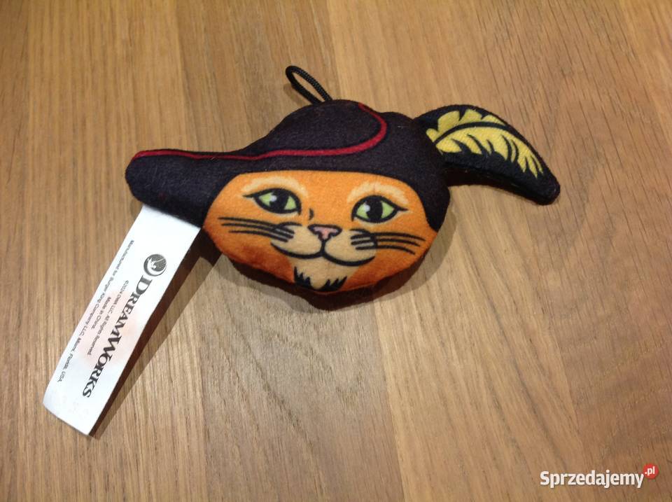 Brelok Pluszowy Kot w Butach BURGER KING Nowa Sól