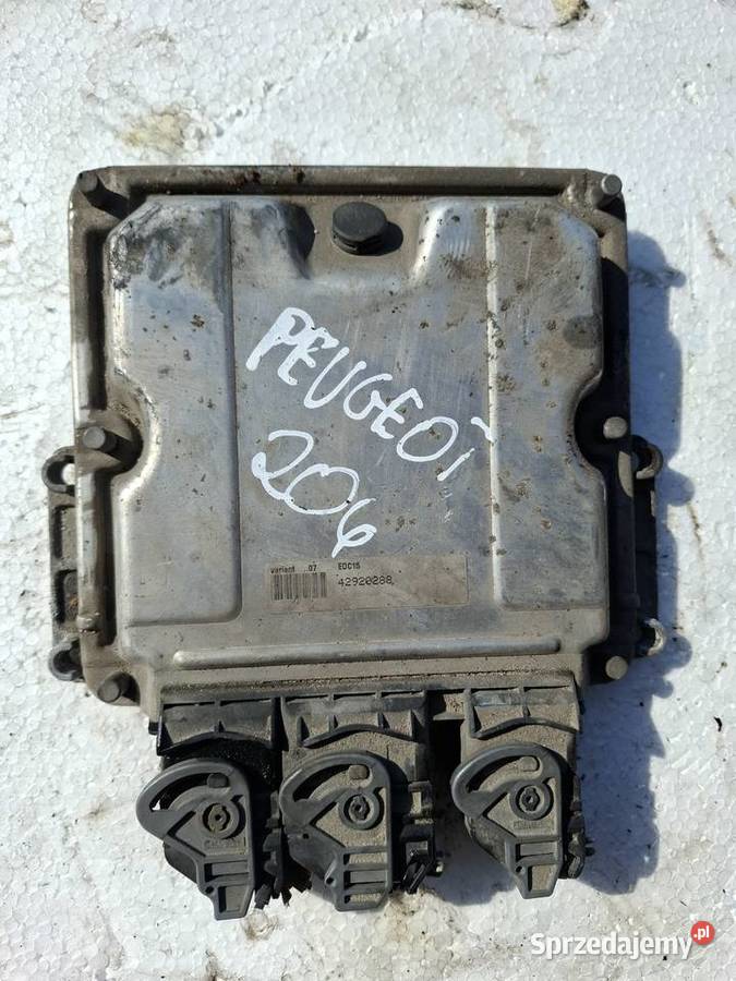 Komputer Sterownik Silnika Peugeot 206 osobowe Wisznice