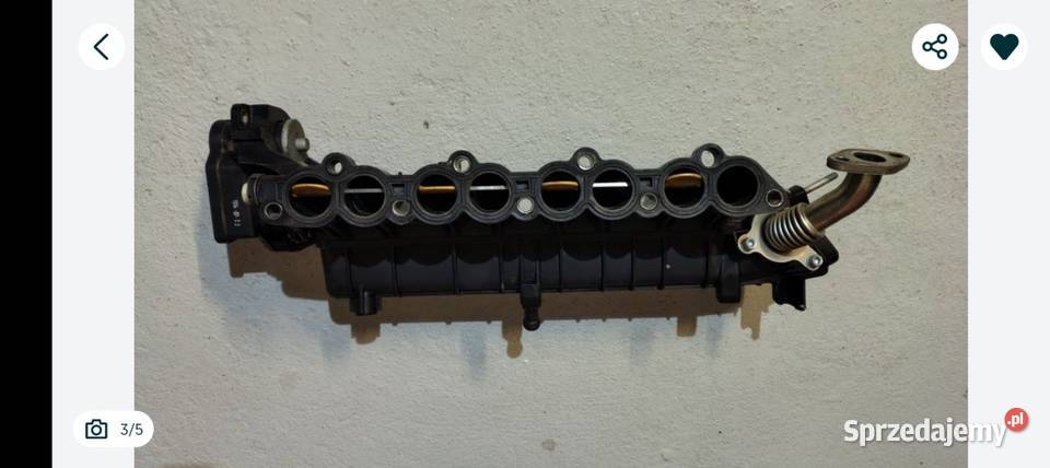 Kolektor ssący 17 crdi euro 5 Hyundai Kia Kolektory ssące Silniki i osprzęt Grójec