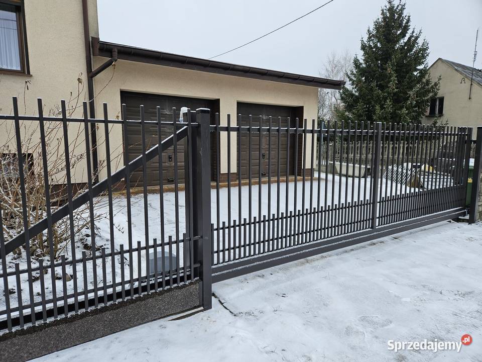 Brama przesuwna 500x120 QUEEN ogrodzenia bramy wielkopolskie Konin