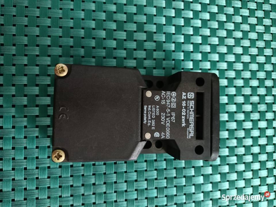 Wyłącznik bezpieczeństwa Schmersal AZ 1602ZVRK Pozostałe wielkopolskie Poznań