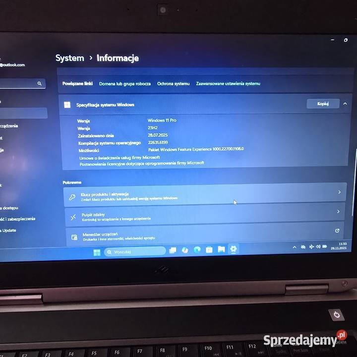 Dell E6430 i5 8gb ram 240ssd interfejs gold V3 Pozostałe Iława