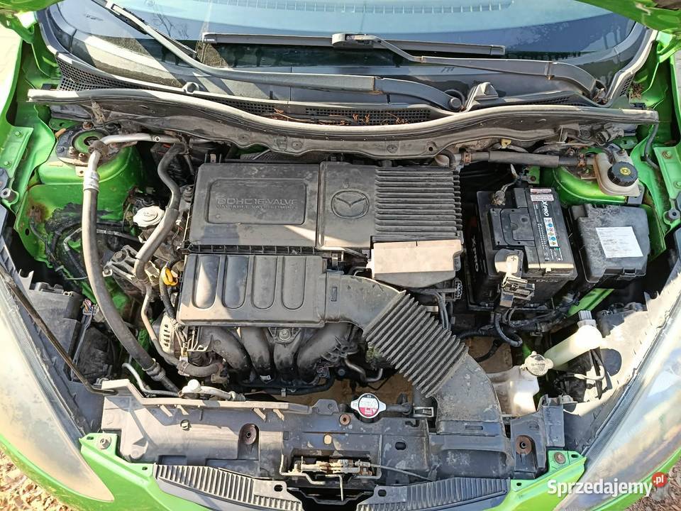 Mazda 2 13 208 08r klima grzane fotele OC i elektryczne lusterka 2 mazowieckie Warszawa