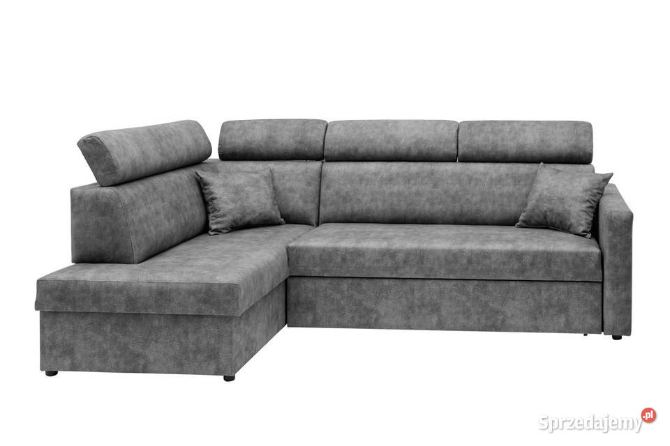 Narożnik Szary Duży z Funkcją Spania WOJTEK II Narożniki Rzeszów sprzedam