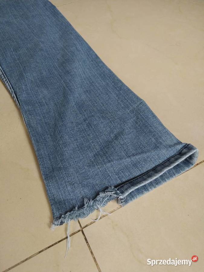 Mac Rich Jeans SM straight turn up brązowy/beżowy Kraków sprzedam