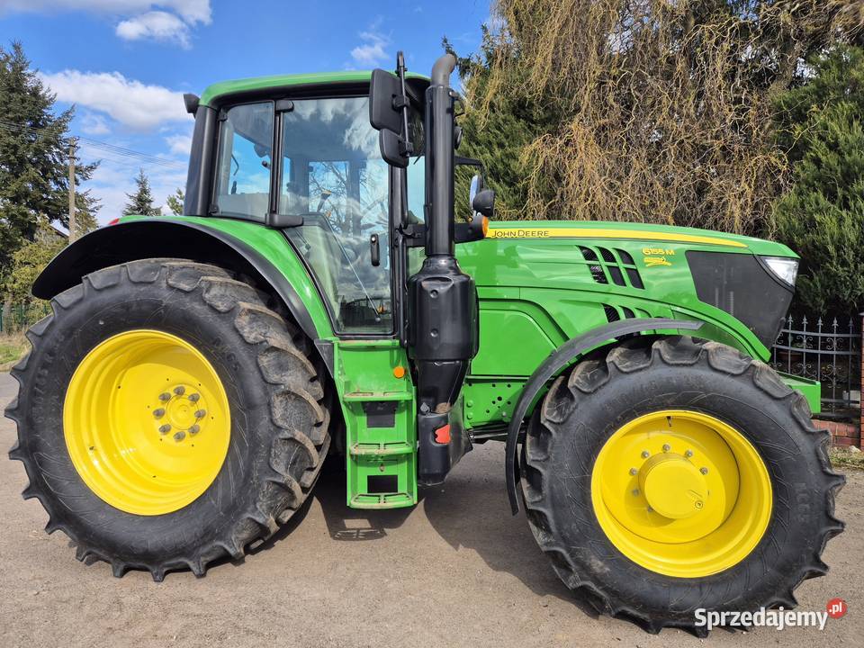 John Deere 6155M nie pracował w rolnictwie wielkopolskie