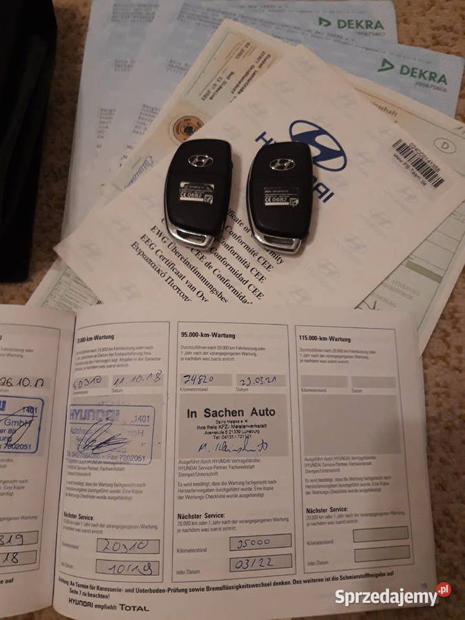 HYUNDAI i10 światła do jazdy dziennej lubelskie Radzyń Podlaski