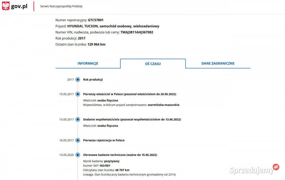 Hyundai Tucson Benzyna Salon Polska bluetooth Elbląg
