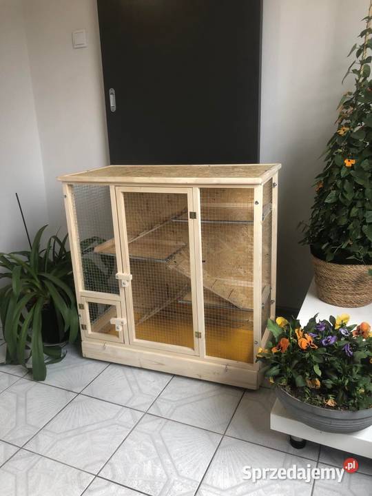 Klatka drewniana gryzonia gryzoni szynszyli sprzedam
