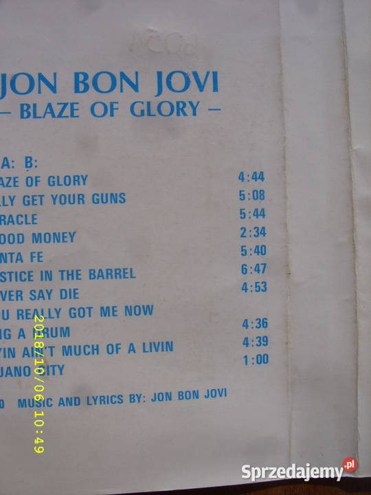 ROCK KASETA JON BON JOVI2 KAS dolnośląskie Wołów
