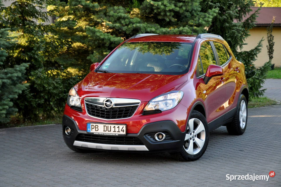 Opel Mokka 14T140Android AutoKameraWelurRelingI Ostrów Mazowiecka