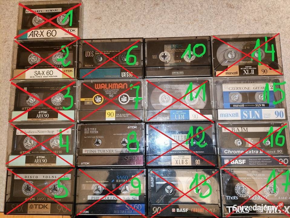 kaseta magnetofonowa 17 sztuk NOWA Płyty i kasety Bielsko-Biała