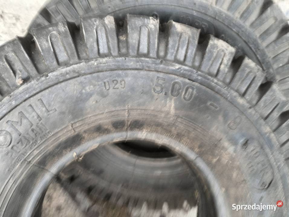 Sprzedam opony do wózka widłowego Czechy sprzedam