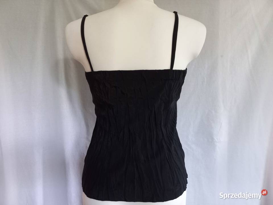 TOP czarny BLUZKA r 38 glamour Amaranto NOWY podlaskie