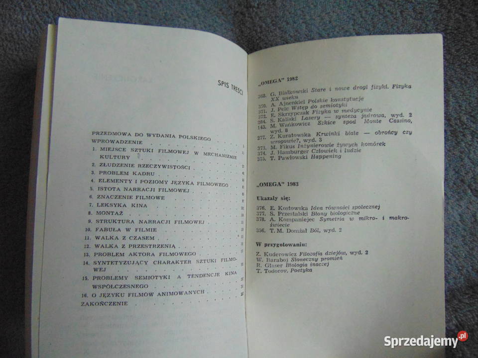 Semiotyka filmu Jurij Łotman sprzedam