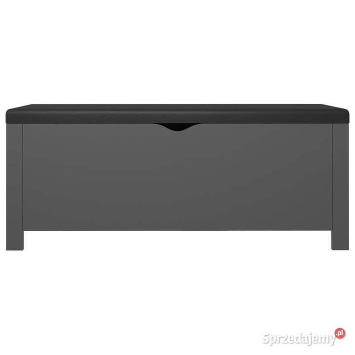 Skrzynia z poduszką szara 105x40x45 materiał mazowieckie Warszawa