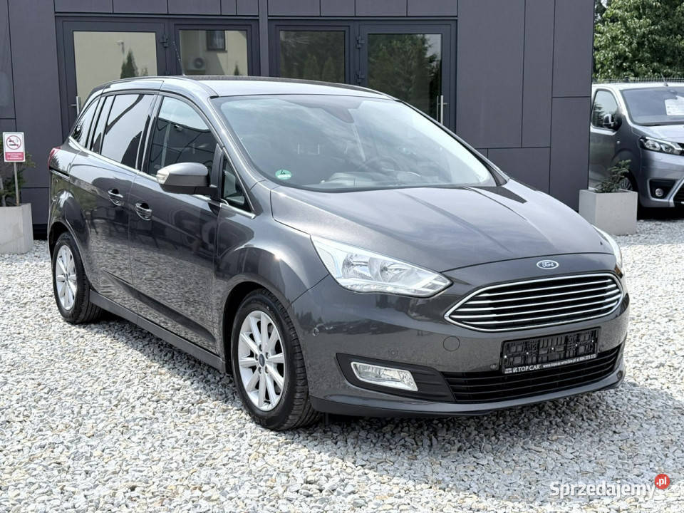 Ford Grand C EcoBoost 10 125 2017 navi marża 7os komputer pokładowy Wrocław