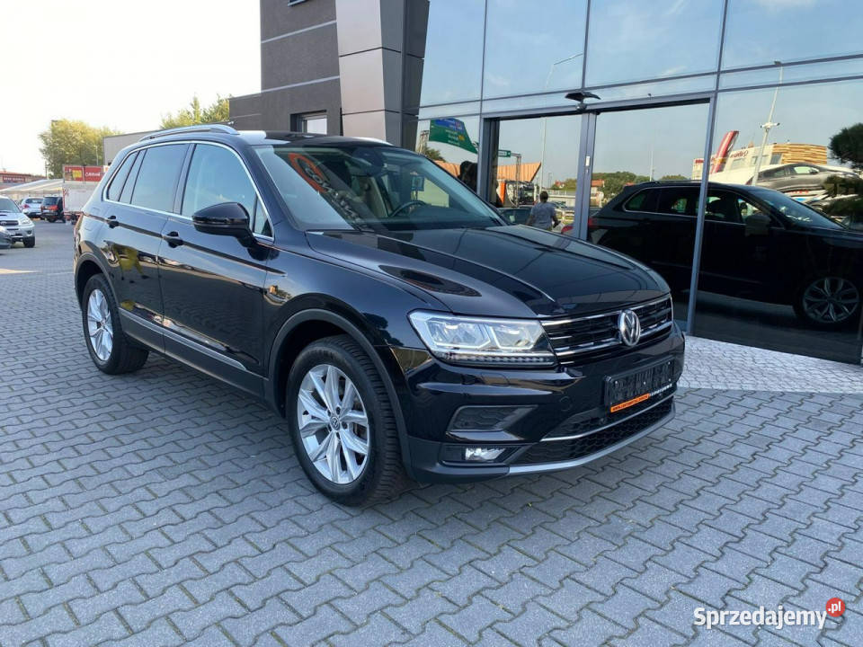 Volkswagen Tiguan 4motion automat LED virtual ogranicznik prędkości Żory