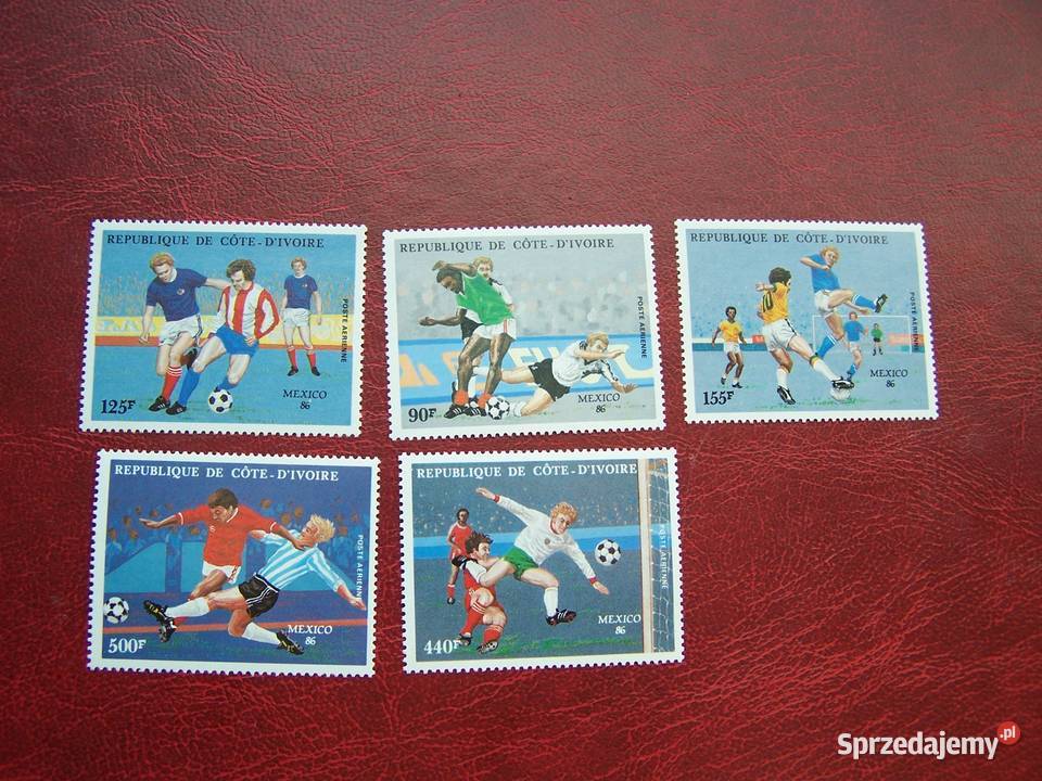 Wybrz Kości Słoniowej 1986 MNH Sport Piłka MŚ Tychy